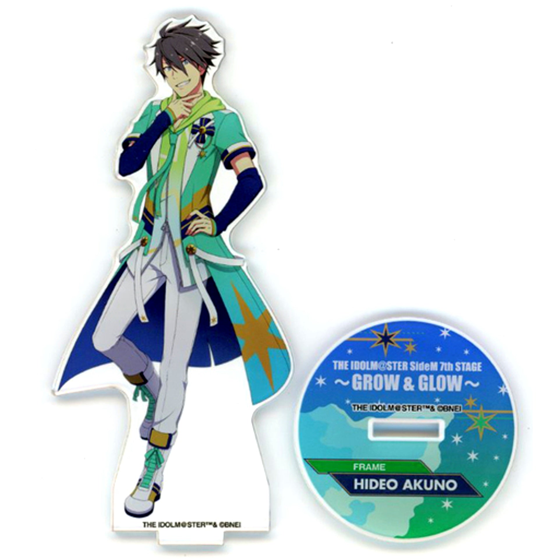 Hideo Akino THE IDOLM@STER SideM Official Acrylic Stand 7th STAGE GROW & GLOW [USED]