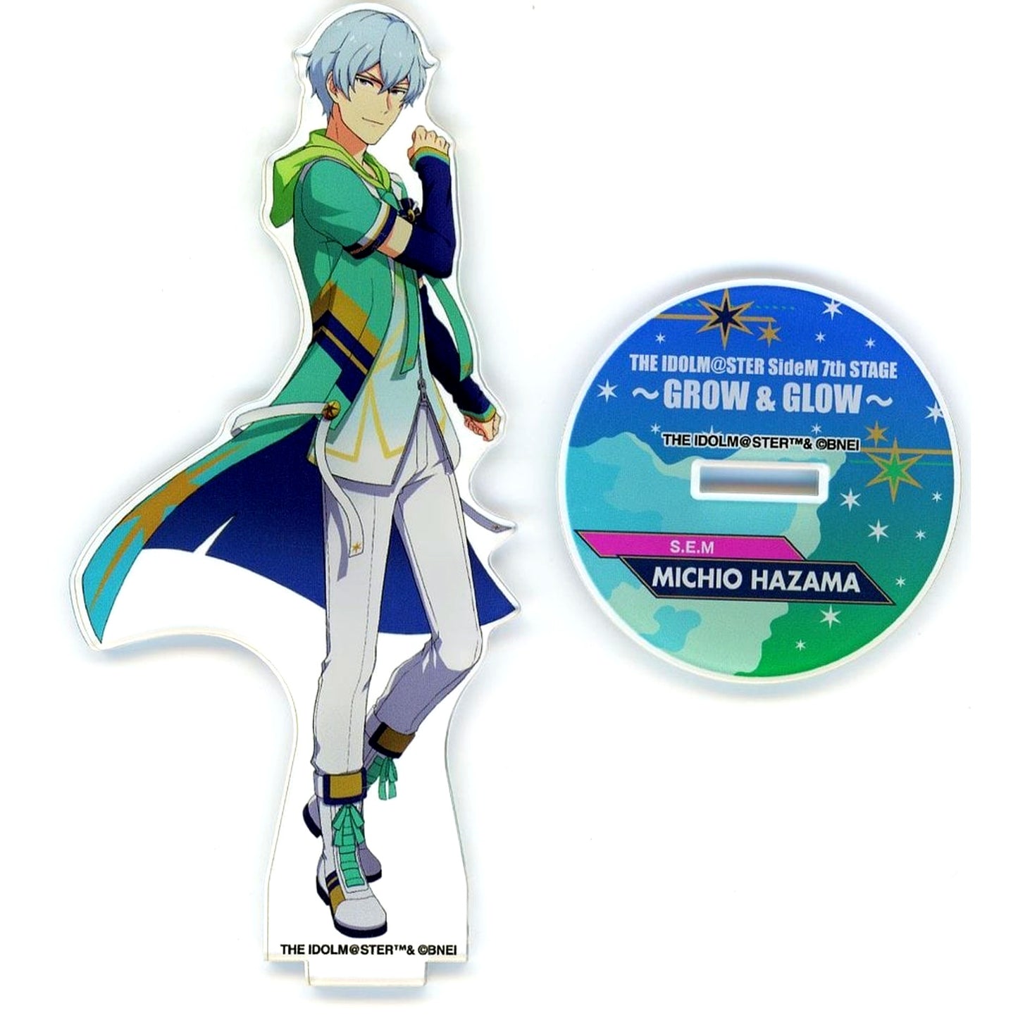 Michio Hazama THE IDOLM@STER SideM Official Acrylic Stand 7th STAGE GROW & GLOW [USED]
