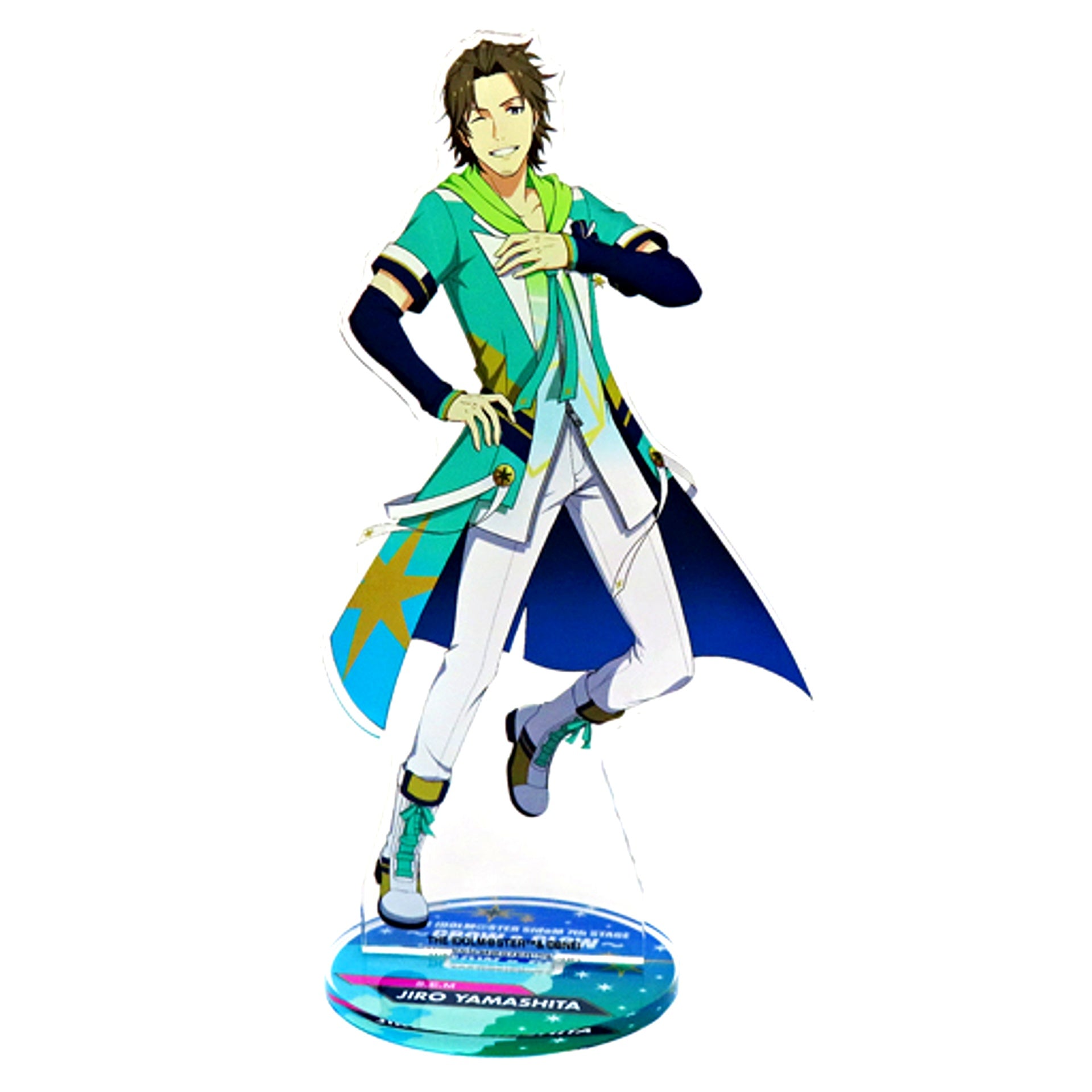 Jiro Yamashita THE IDOLM@STER SideM Official Acrylic Stand 7th STAGE GROW & GLOW [USED]