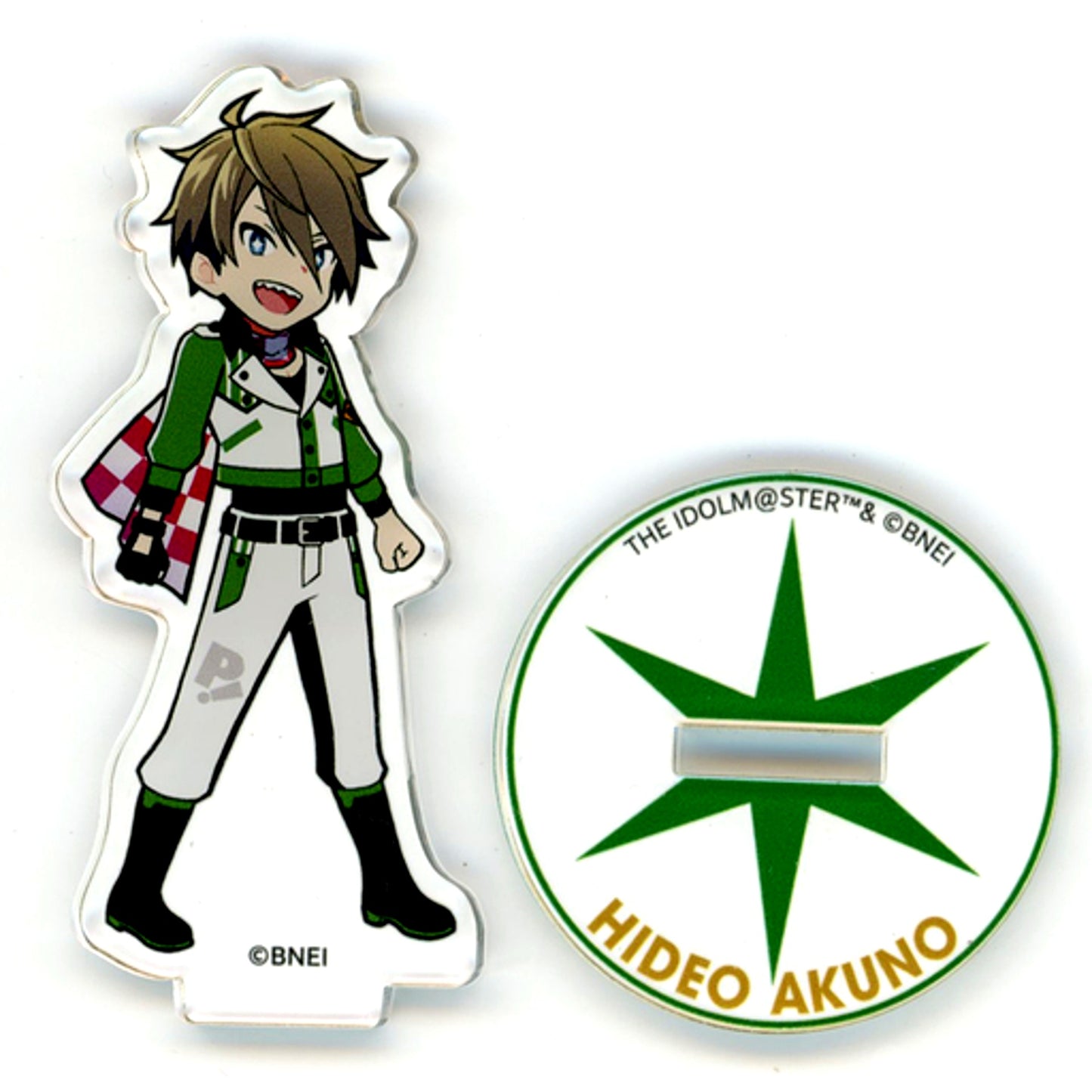 Hideo Akino THE IDOLM@STER SideM Official Mini Acrylic Stand 7th STAGE GROW & GLOW [USED]