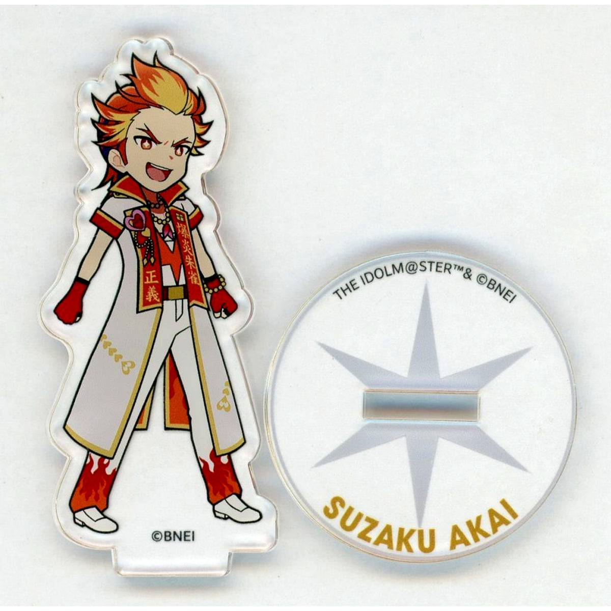 Suzaku Akai Official Mini Acrylic Stand The Idolmaster SideM 7th STAGE GROW & GLOW [USED]