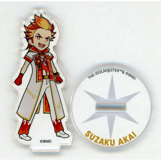 Suzaku Akai Official Mini Acrylic Stand The Idolmaster SideM 7th STAGE GROW & GLOW [USED]