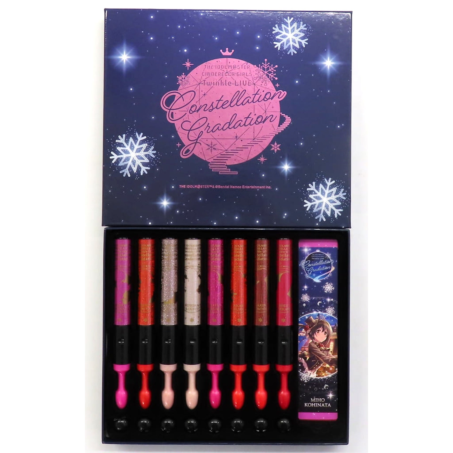 THE IDOLM@STER Cinderella Girls Cute Constellation Gradation Ver. Set of 8 Official Concert Light [USED]