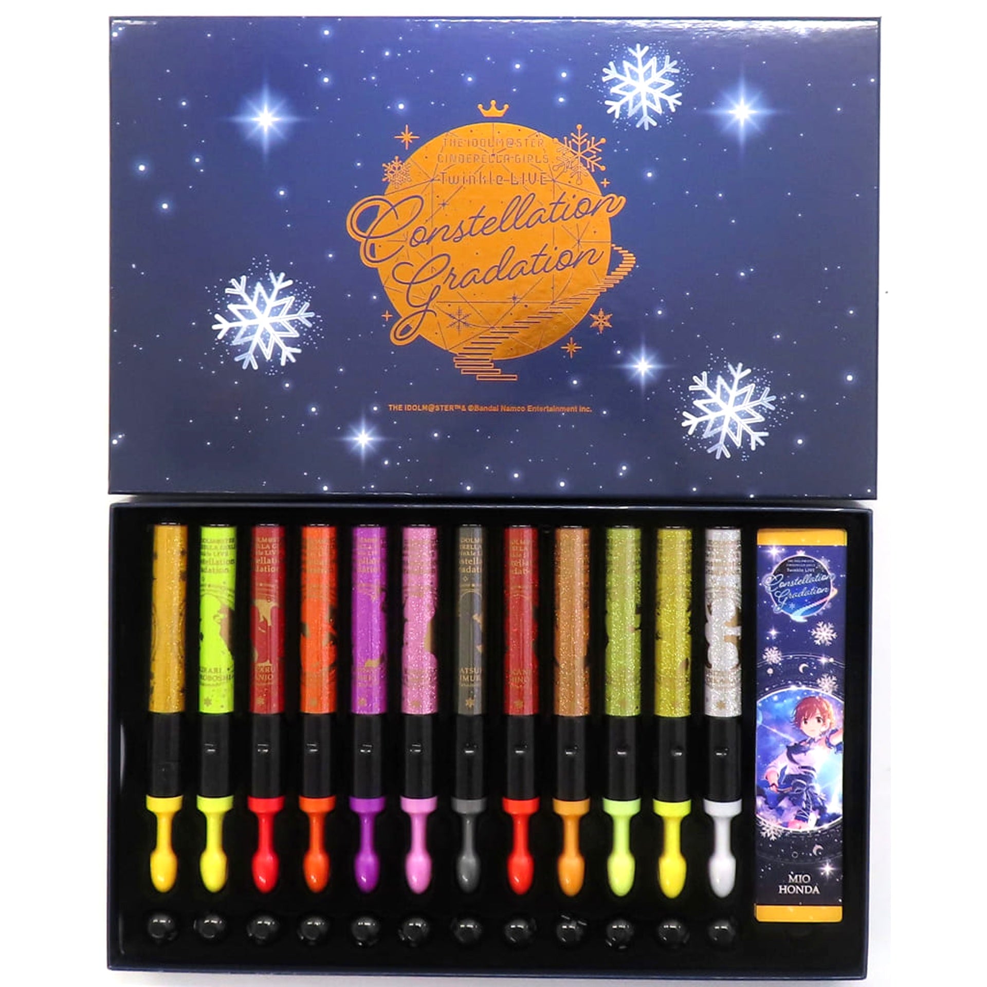 THE IDOLM@STER Cinderella Girls Passion Constellation Gradation Ver. Set of 12 Official Concert Light [USED]