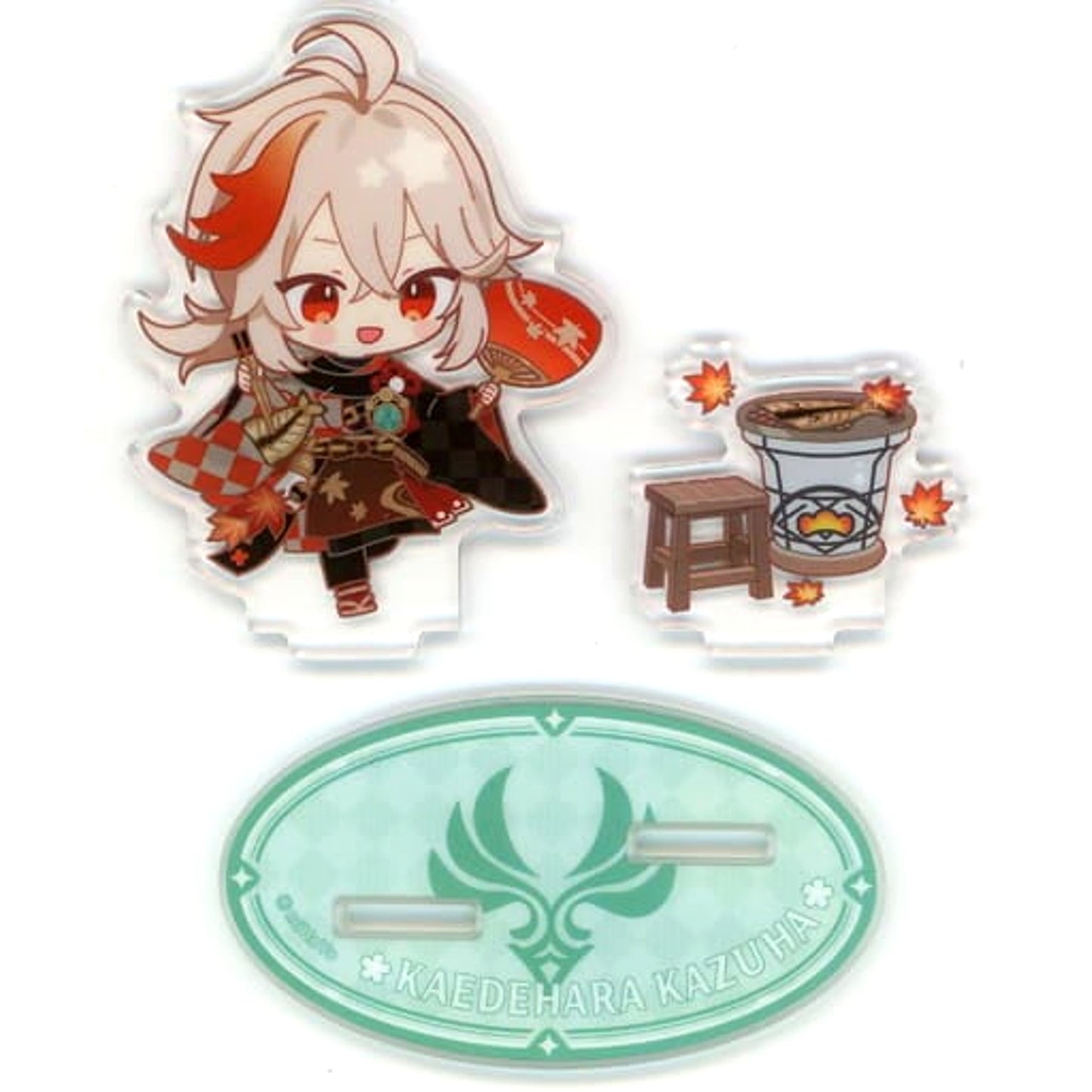 Kaedehara Kazuha Genshin x Sweets Paradise Sakura Mai Banrai Chibi Trading Acrylic Stand [USED]