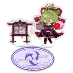 Genshin Impact x Sweets Paradise Sakura Mai Banrai Kuki Shinobu Chibi Character Trading Acrylic Stand Acrylic Stands [USED]