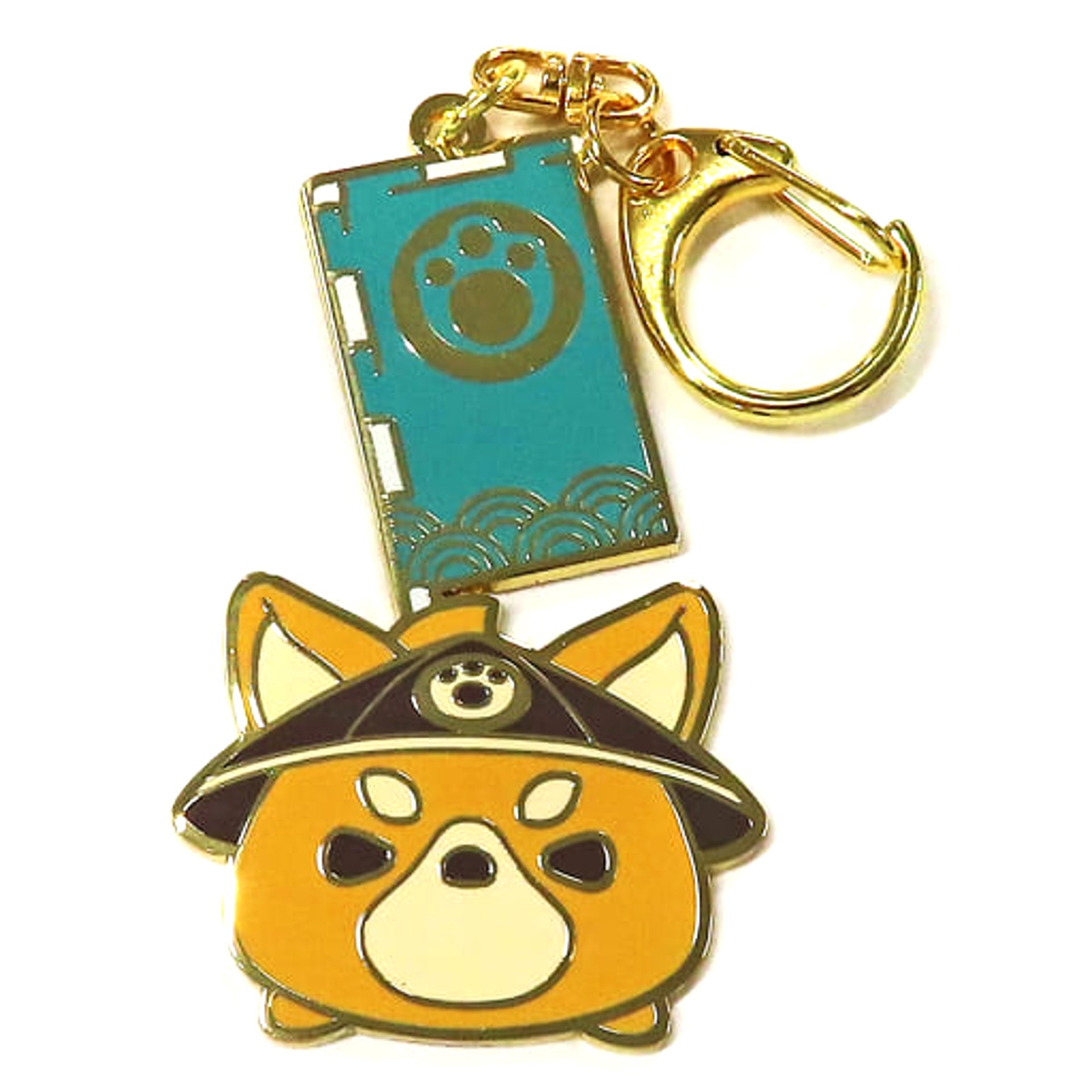 Genshin General's Battle Standard Metal Keychain Sweets Paradise -Ouka Mai Banrai- Everyone's Friends Vol. 2 Exclusive Keychains [USED]