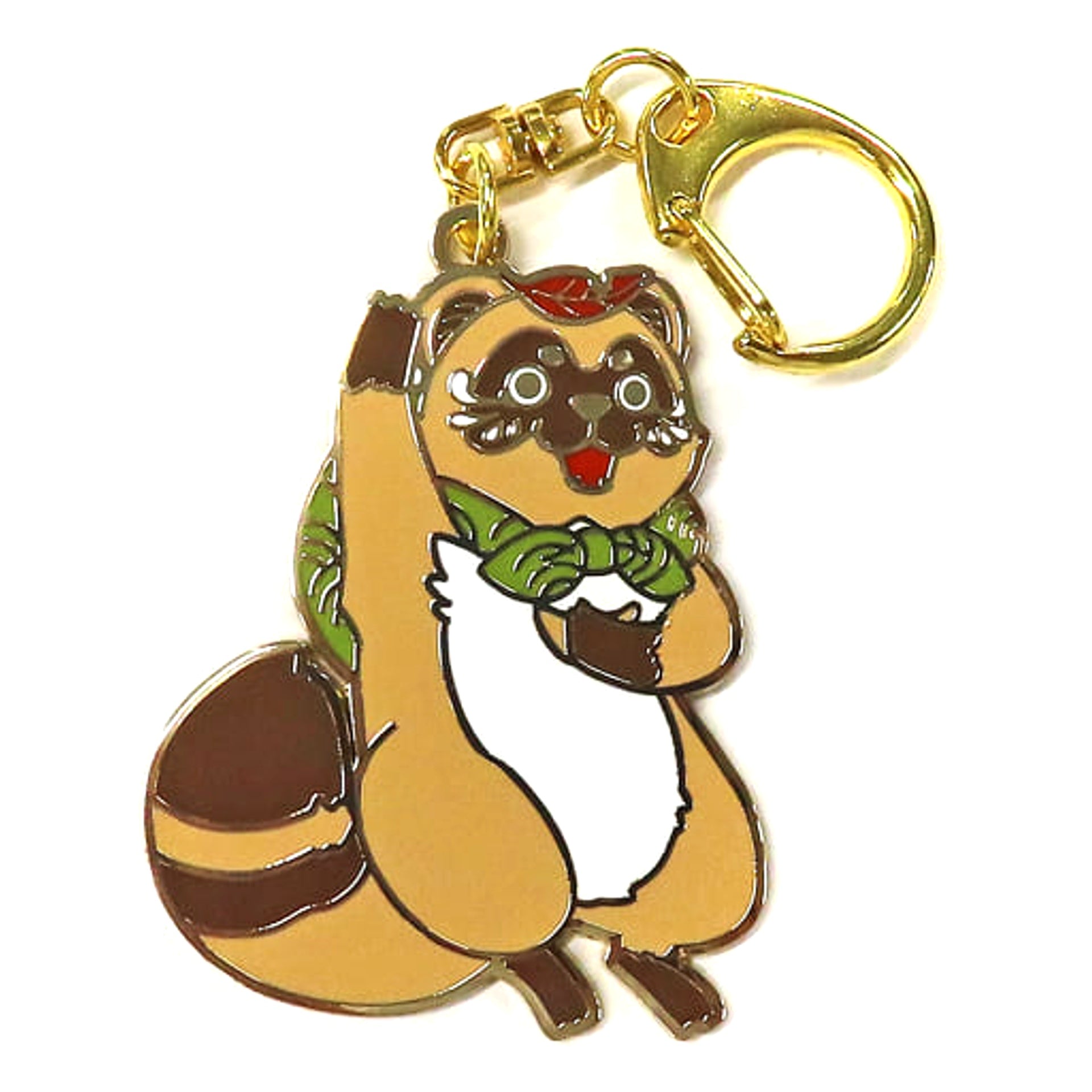 Genshin Kichiboushi Metal Keychain Sweets Paradise -Ouka Mai Banrai- Everyone's Friends Vol. 2 Exclusive Keychains [USED]