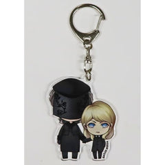 Shin Megami Tensei Blond Child Old Woman Chara Form Megaten 25th Anniversary Acrylic Keychain Collection Vol.1 Atlus D Shop Exclusive Box Purchase Privilege Keychains [USED]