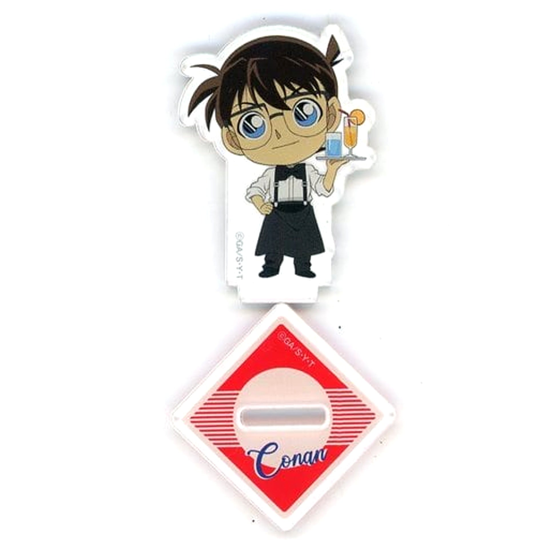 Detective Conan Conan Edogawa Trading Mini Acrylic Stand Bartender Chibi Acrylic Stands [USED]