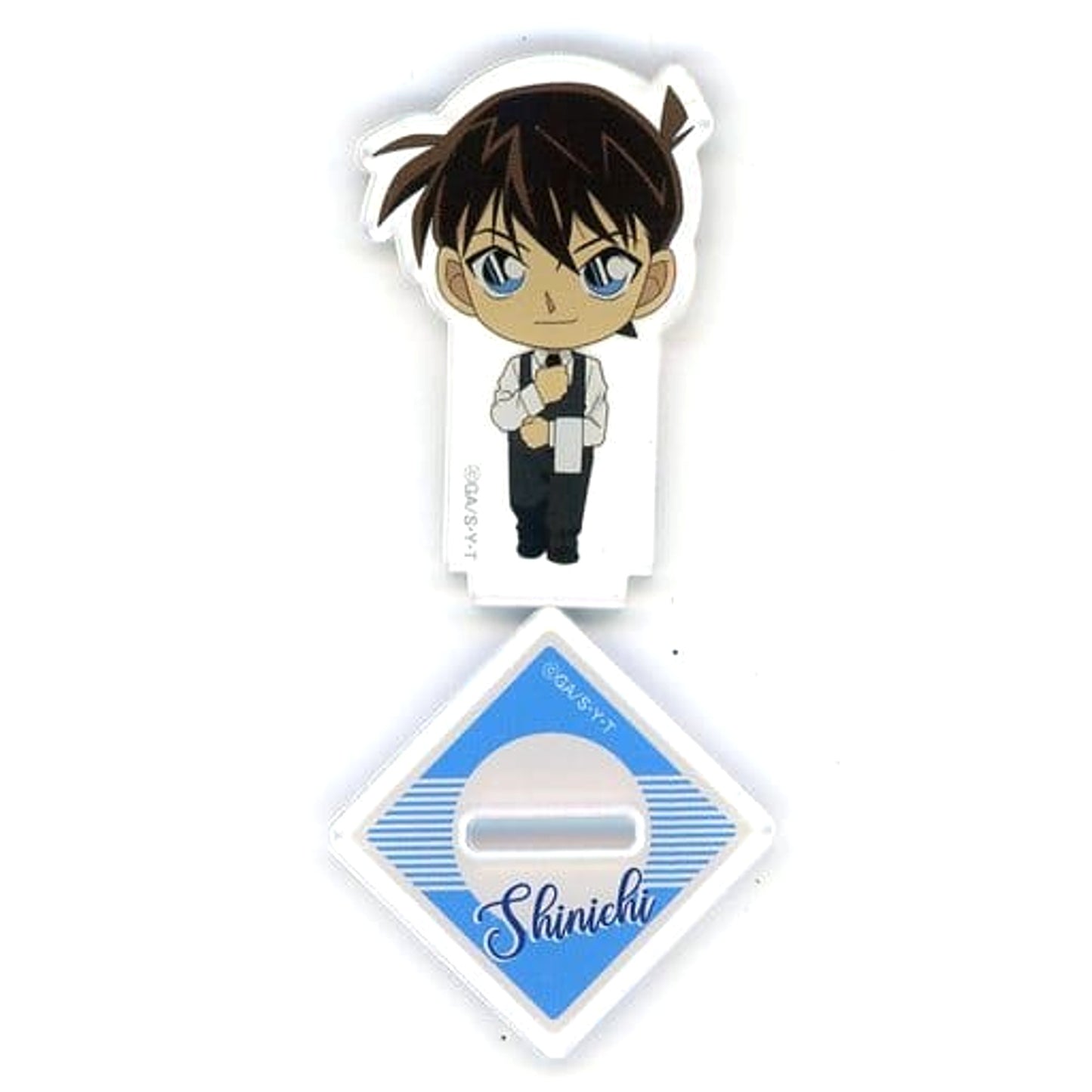 Detective Conan Shinichi Kudo Trading Mini Acrylic Stand Bartender Deformed Acrylic Stands [USED]