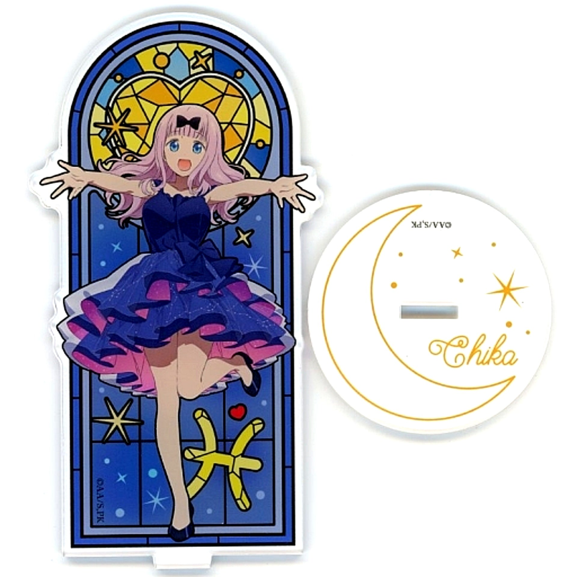 Chika Fujiwara Acrylic Stand Kaguya-sama: Love Is War -Ultra Romantic- Lawson Loppi HMV Ltd [USED]