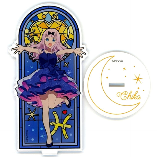 Chika Fujiwara Acrylic Stand Kaguya-sama: Love Is War -Ultra Romantic- Lawson Loppi HMV Ltd [USED]