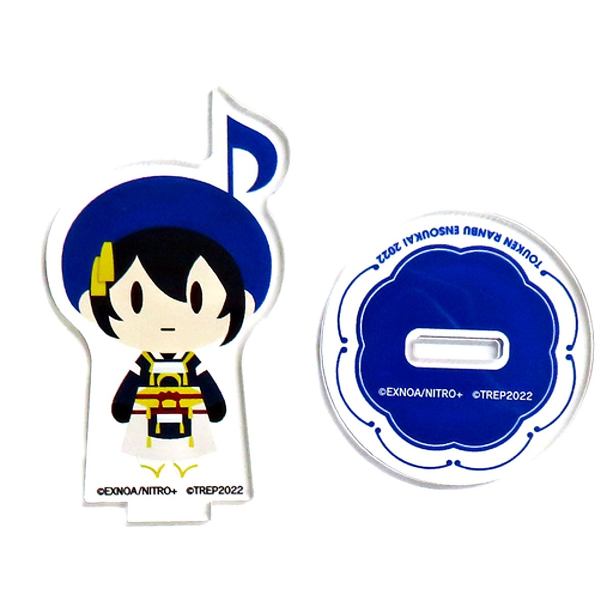 Mikazuki Munechika Touken Ranbu ONLINE SD Acrylic Stand Ensoukai 2022 7th Anniversary Project [USED]