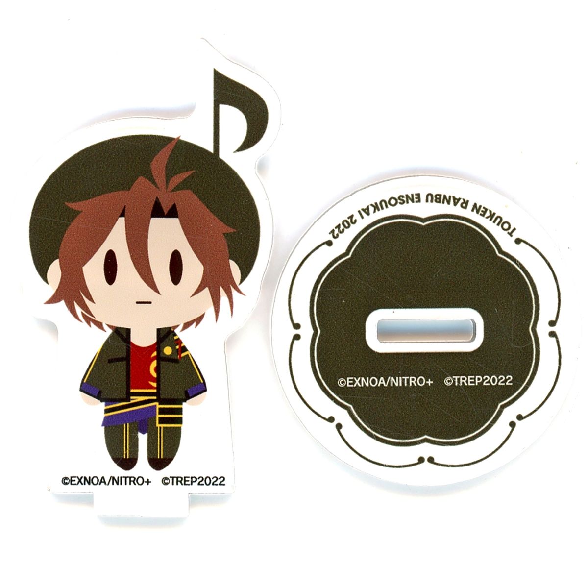 Otegine Touken Ranbu ONLINE SD Acrylic Stand Ensoukai 2022 7th Anniversary Project [USED]