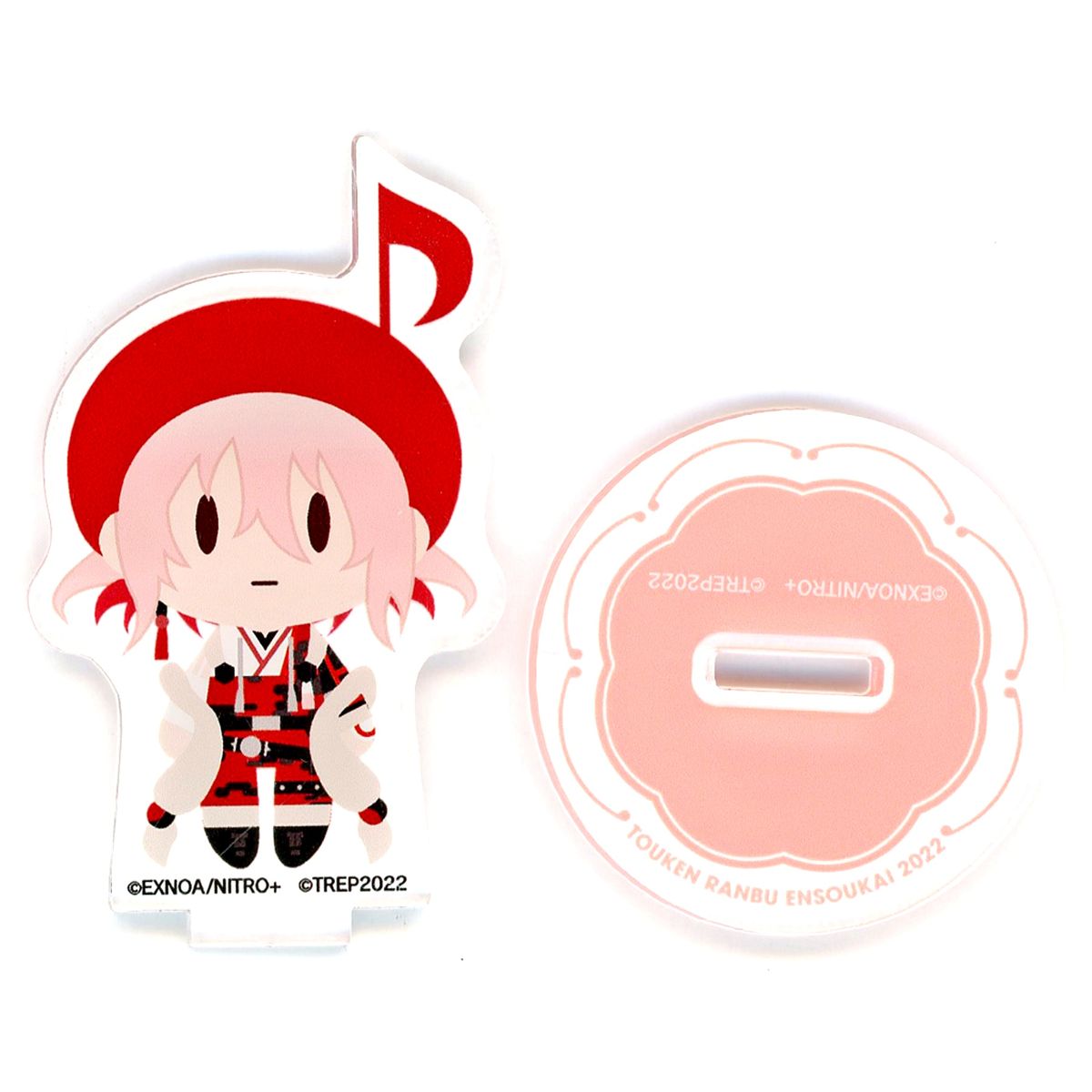 Hanjin SD Acrylic Stand Touken Ranbu ONLINE Ensoukai 2022 7th Anniversary Project [USED]