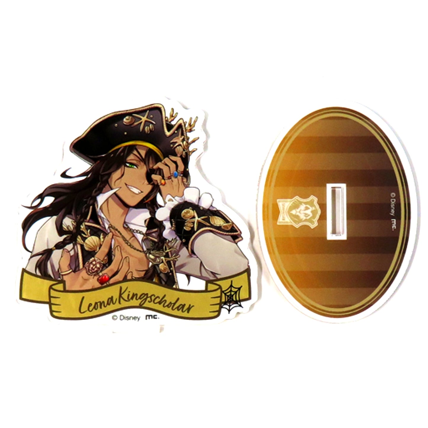 Leona Kingscholar Scary Dress Ver. Disney Twisted Wonderland Trading Acrylic Stand Collection A Animate Limited [USED]
