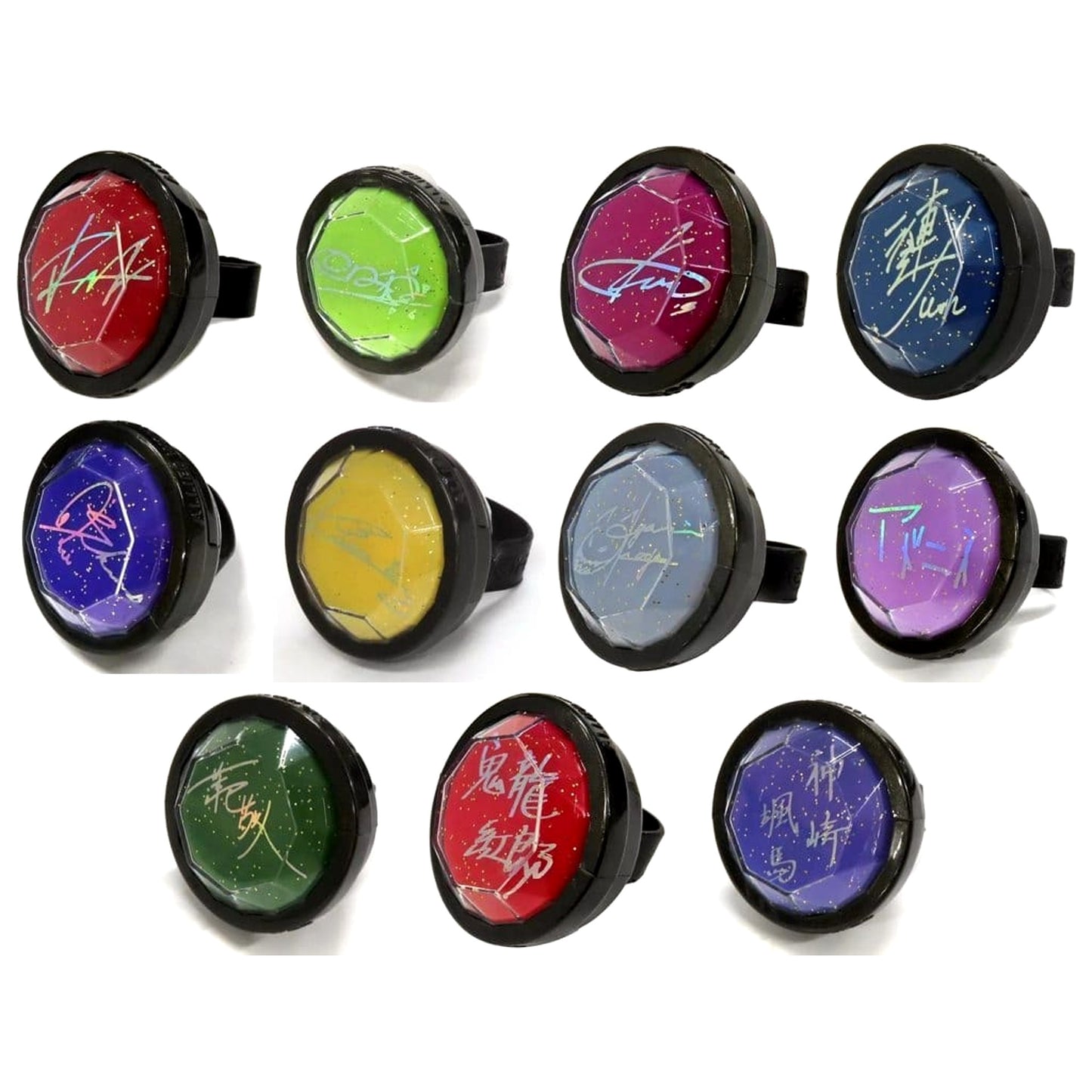 Ensemble Stars!! Nagisa Ran & Others All 11 Types Set Ring Light Collection A Dream Live 7th Tour -Allied Worlds- Limited [USED]