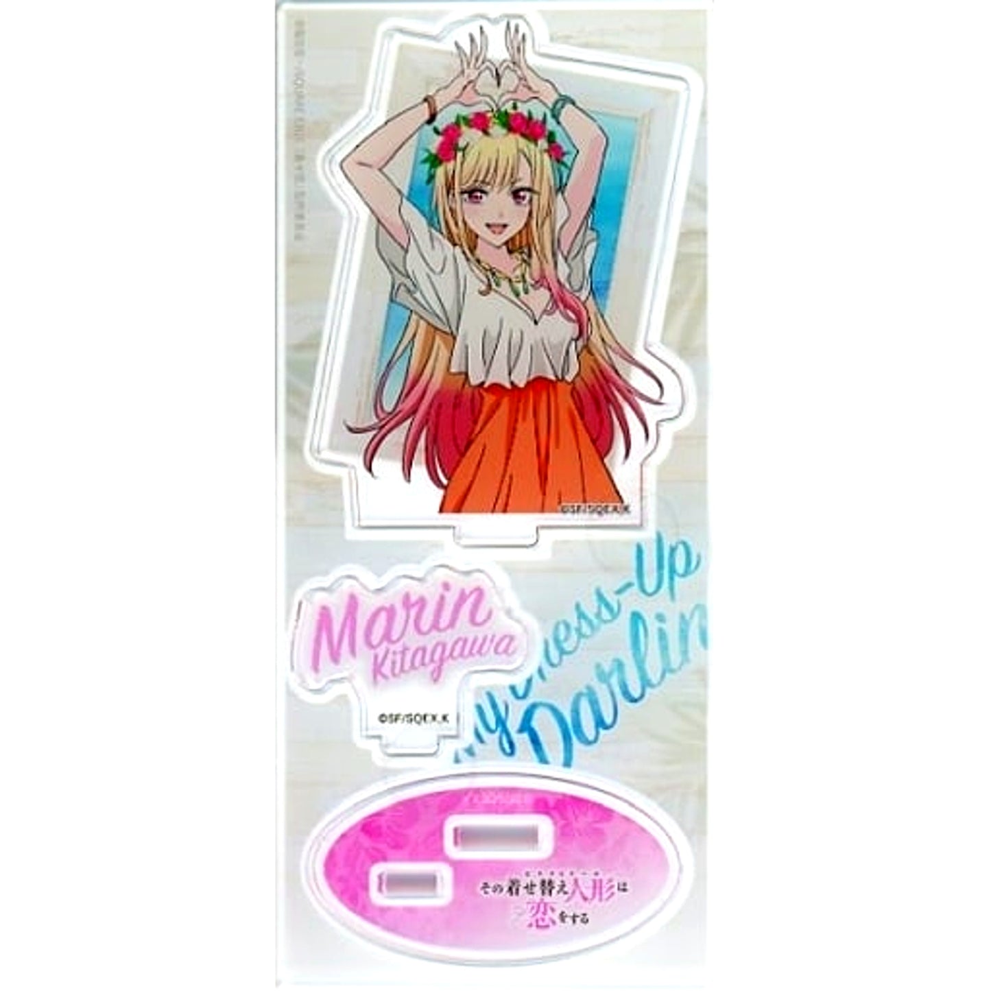 Marin Kitagawa Bust Up Choosable B-1-4 Prize Acrylic Stand Marui no Anime PLAYSTORE My Dress-Up Darling Online Kuji [USED]