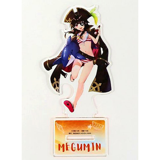 Megumin Prize B-7 Acrylic Stand Seaside Cosplay Festival Online Kuji Kujibikido Kadokawa Sneaker Bunko KonoSuba: An Explosion on This Wonderful World! [USED]