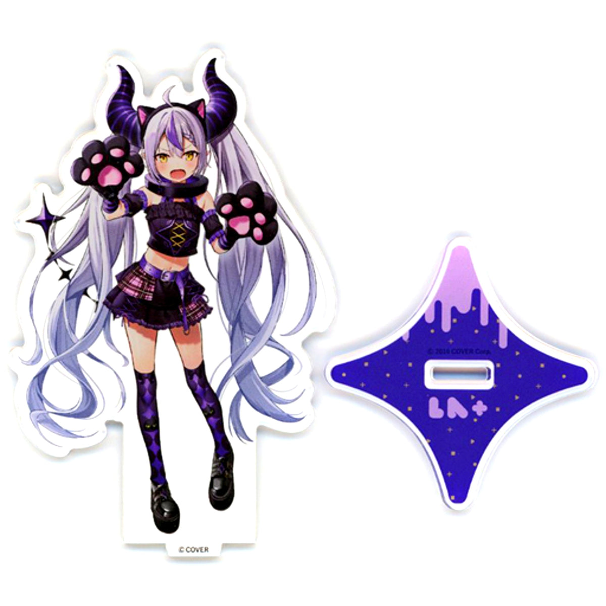 La+ Darknesss VTuber Hololive Secret Society holoX 7-Eleven Limited Acrylic Stand [USED]