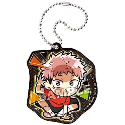 Yuji Itadori Jujutsu Kaisen Pita! Deforme Memories of that Day Acrylic Keychain [USED]