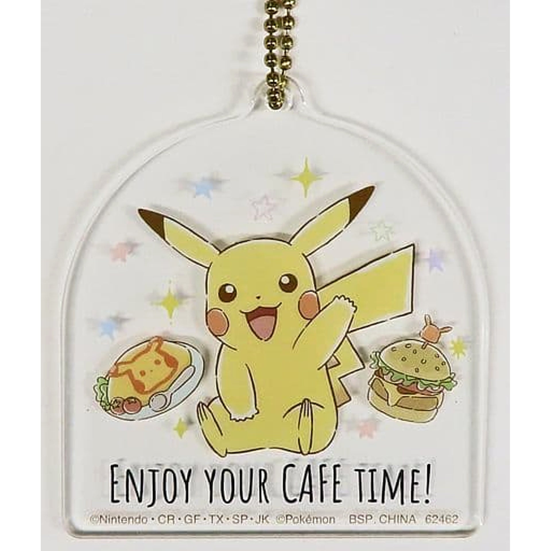 Pokemon Pikachu Ichiban Kuji Mimikkyu's Cafe Time Acrylic Charms Prize H Charm [USED]
