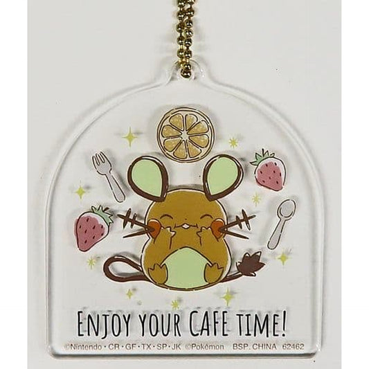 Pokemon Dedenne Ichiban Kuji Mimikkyu's Cafe Time Acrylic Charms Prize H Charm [USED]