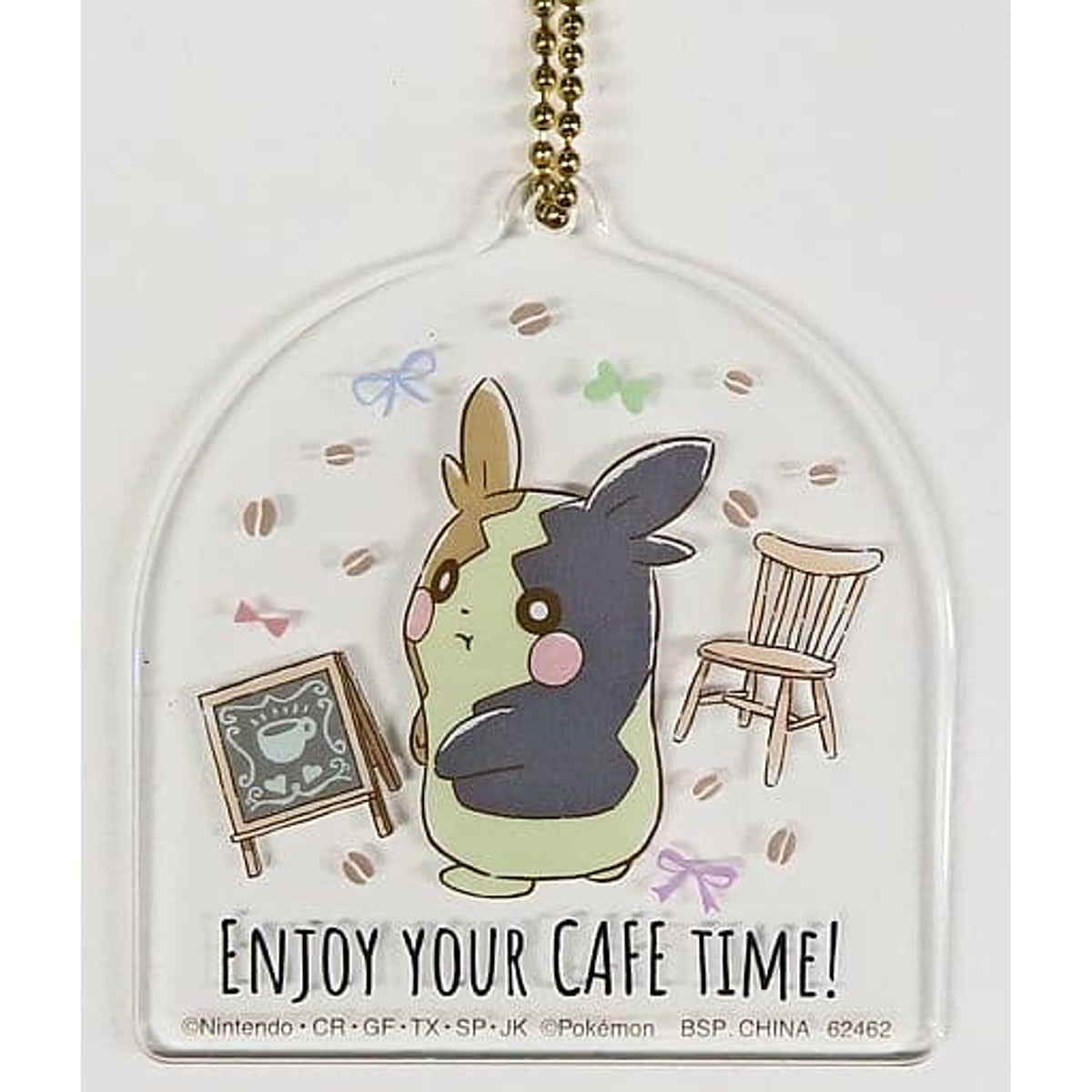 Pokemon Morpeko Ichiban Kuji Mimikkyu's Cafe Time Acrylic Charms Prize H Charm [USED]