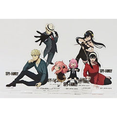 SPY x FAMILY Loid Forger & Others All 6 Types Set Ichiban Kuji Lovely Ordinary Days Acrylic Stand Prize D Acrylic Stands [USED]
