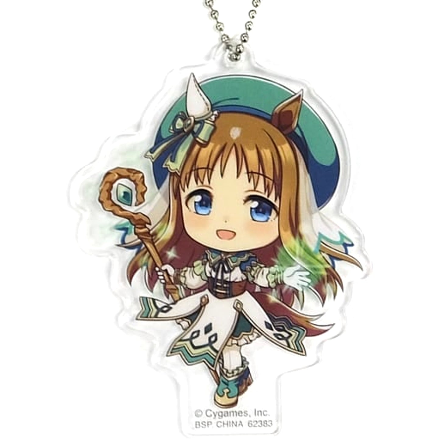 Umamusume: Pretty Derby Grass Wonder Ichiban Kuji 3rd Acrylic Mascot Kyunchara Illustrations Prize F [USED]