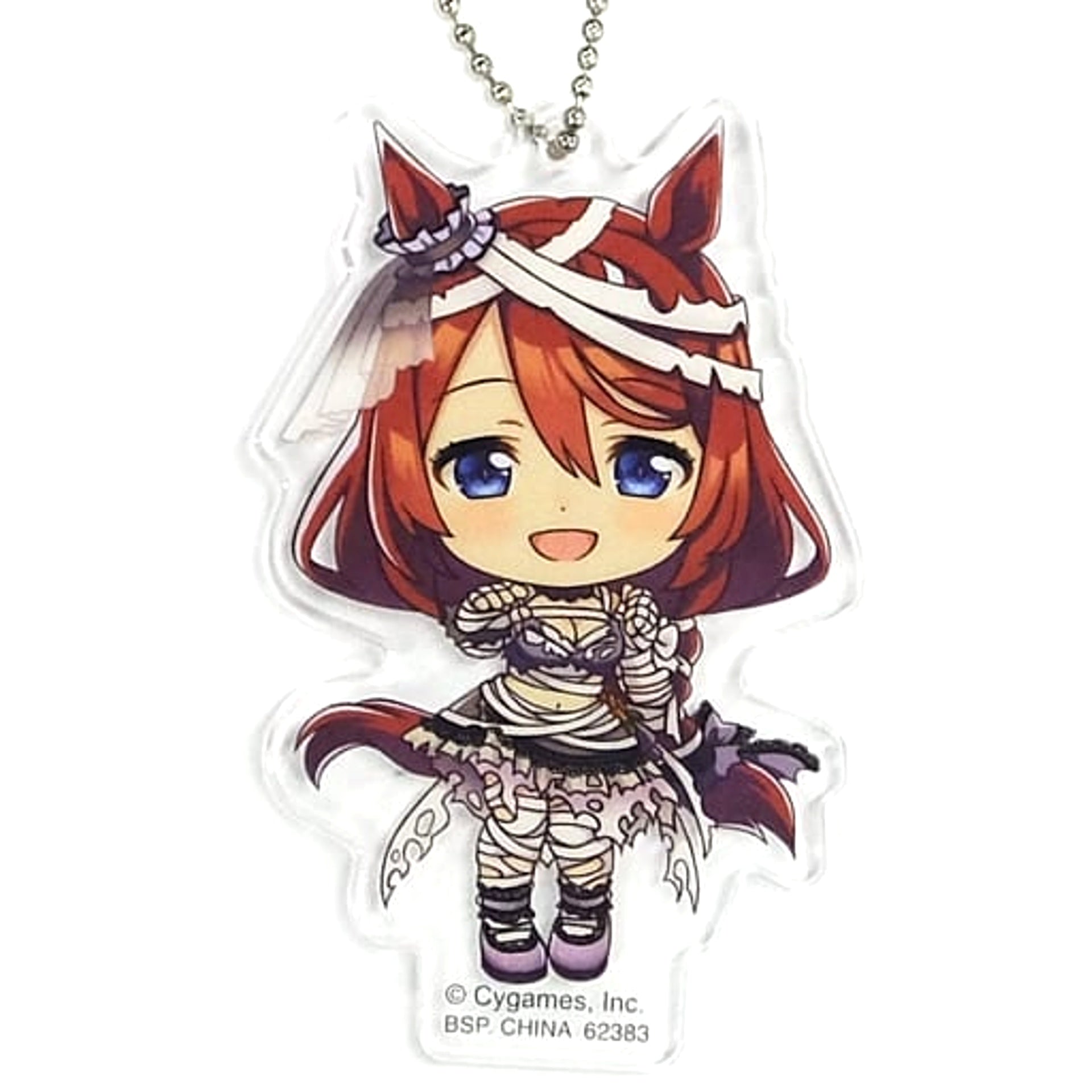 Umamusume: Pretty Derby Super Creek Ichiban Kuji 3rd Acrylic Mascot Kyunchara Illustrations Prize F [USED]