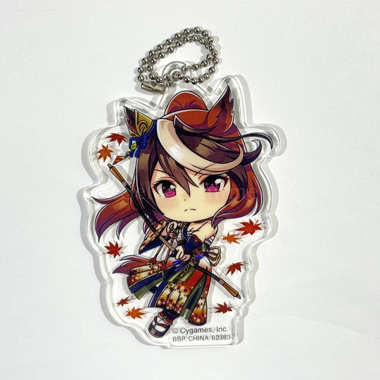 Symboli Rudolf F Prize Kyun Chara Illustrations Acrylic Mascot Ichiban Kuji Umamusume: Pretty Derby Vol. 3 [USED]
