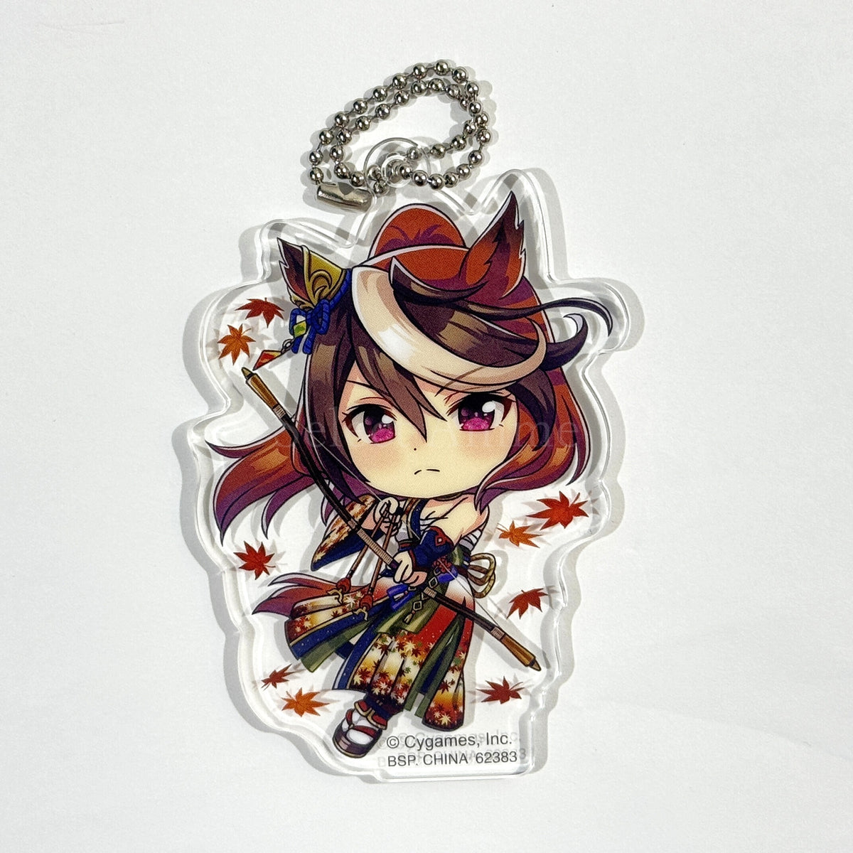 Symboli Rudolf F Prize Kyun Chara Illustrations Acrylic Mascot Ichiban Kuji Umamusume: Pretty Derby Vol. 3 [USED]