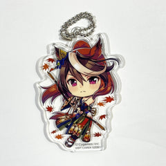Symboli Rudolf F Prize Kyun Chara Illustrations Acrylic Mascot Ichiban Kuji Umamusume: Pretty Derby Vol. 3 [USED]