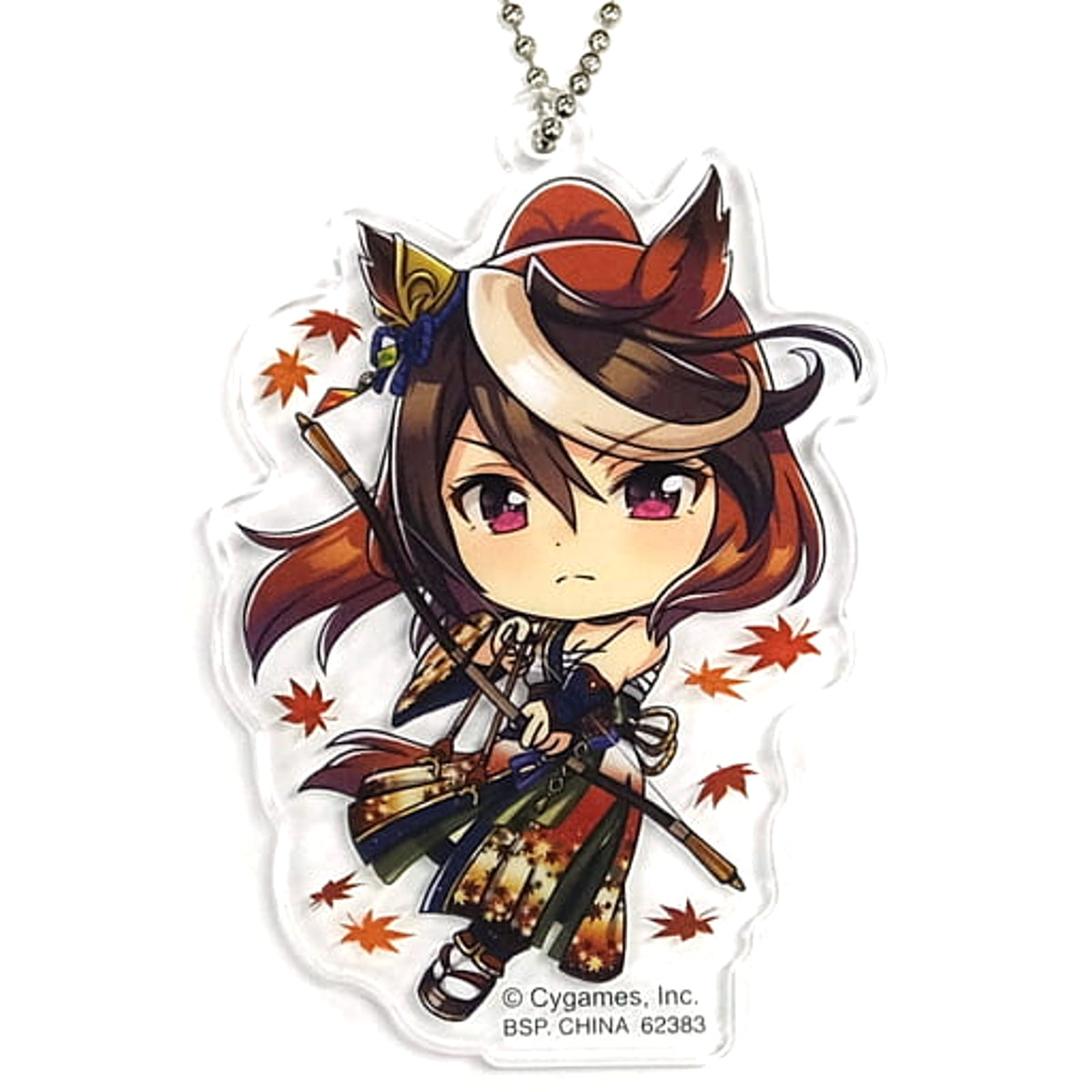 Umamusume: Pretty Derby Symboli Rudolf Ichiban Kuji 3rd Acrylic Mascot Kyunchara Illustrations Prize F Acrylic Item [USED]