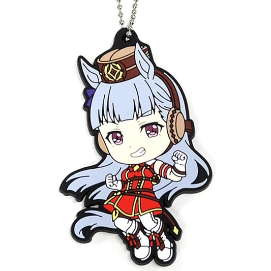 Umamusume: Pretty Derby Gold Ship Ichiban Kuji 3rd Rubber Mascot Kyunchara Illustrations Prize G [USED]