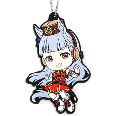 Umamusume: Pretty Derby Gold Ship Ichiban Kuji 3rd Rubber Mascot Kyunchara Illustrations Prize G [USED]