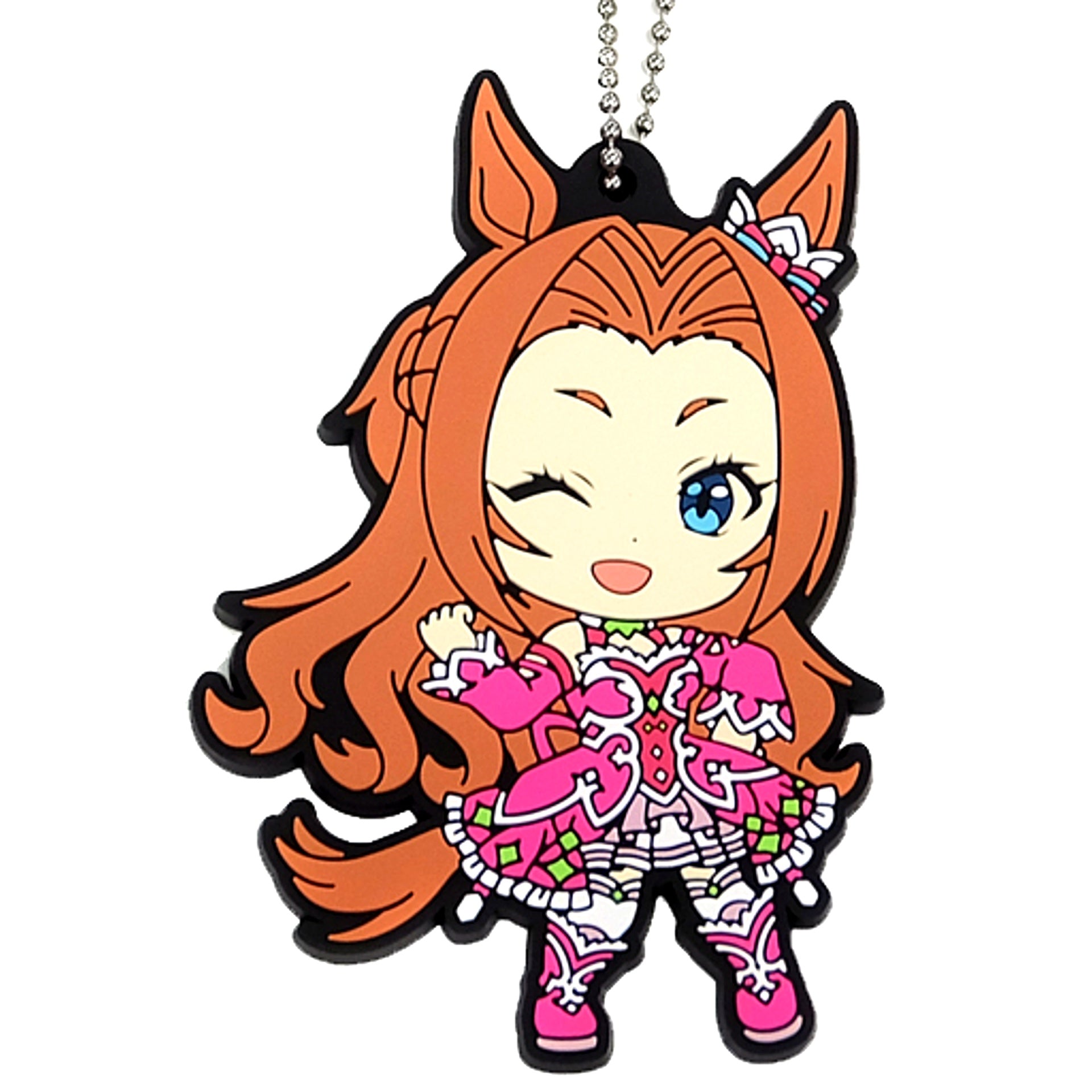 Kawakami Princess G Prize Rubber Mascot Kyun Chara Illustrations Ichiban Kuji Umamusume Pretty Derby Part 3 [USED]