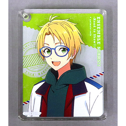 Makoto Yuuki Ensemble Stars!! -Road to Show!!- 3rd CoLotta Acrylic Plate Keychain Road to Show!! Ver. animatecafe [USED]