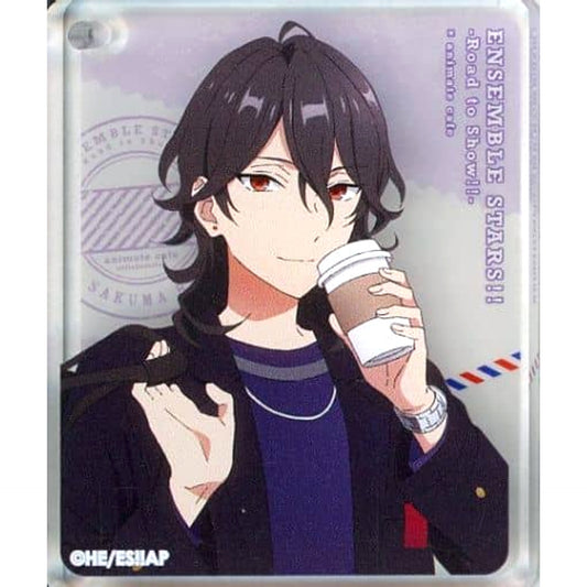 Special Screening Ensemble Stars!! -Road To Show!!- Rei Sakuma CoLotta Trading Acrylic Plate Keychain animatecafe 3rd Edition Limited Keychains [USED]