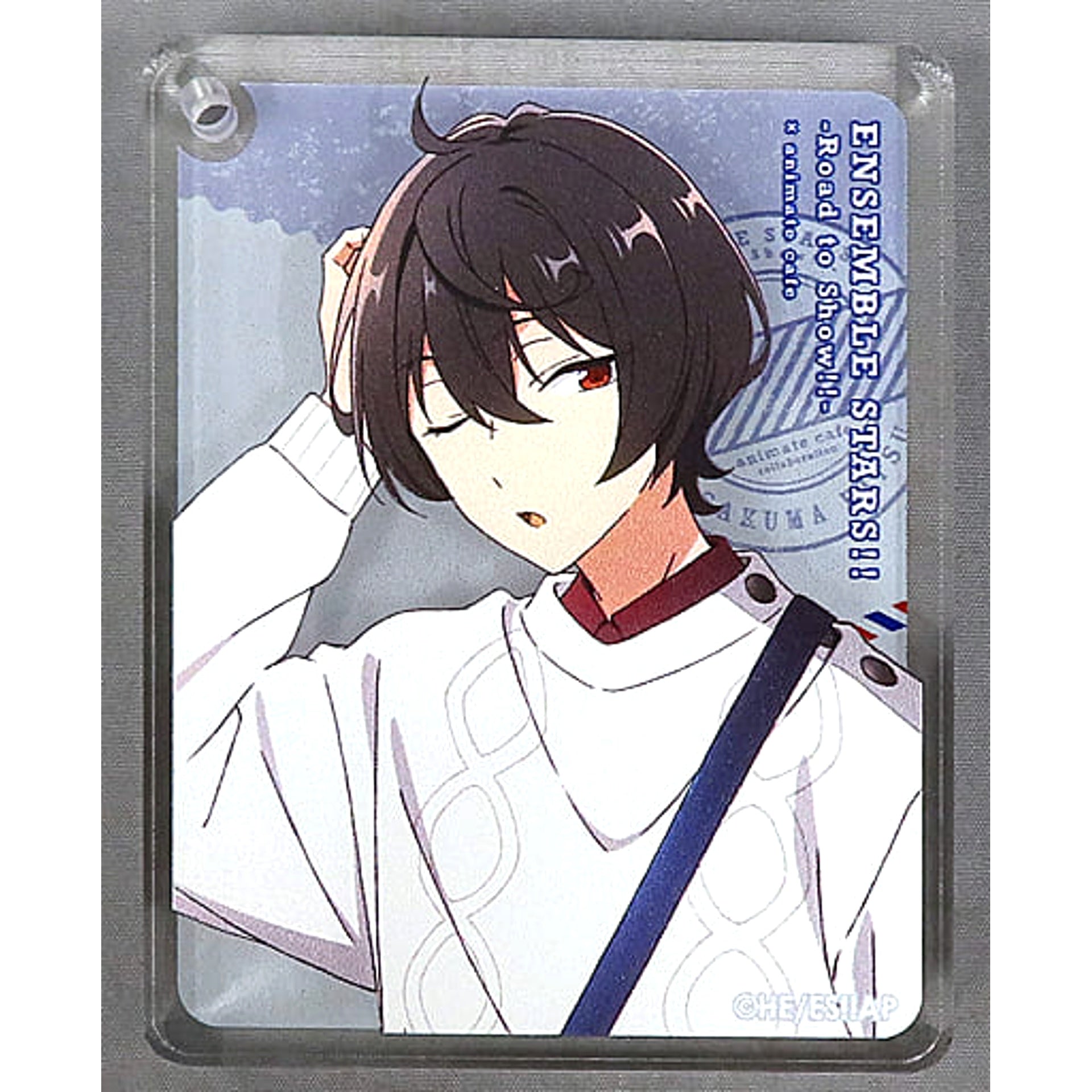 Special Screening Ensemble Stars!! -Road To Show!!- Ritsu Sakuma CoLotta Trading Acrylic Plate Keychain animatecafe 3rd Edition Limited Keychains [USED]