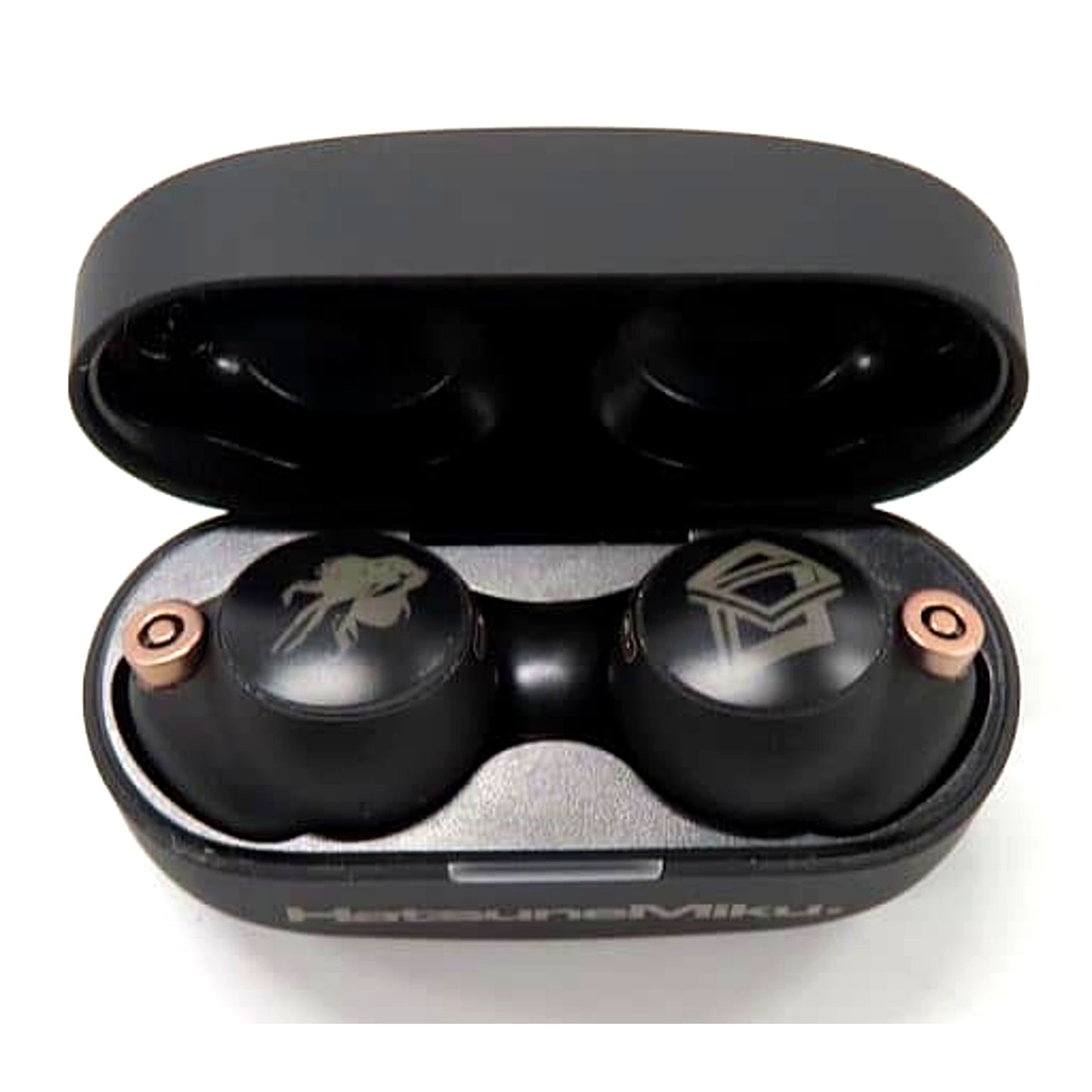 Hatsune Miku VOCALOID Collaboration Model Wireless Noise-Canceling Stereo Headset Earbuds WF-1000XM4/MK Black Motif [USED]