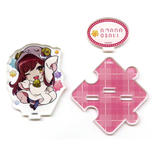 Amana Osaki Animal Ghost Snack Party Official Mini Acrylic Stand The Idolmaster Shiny Colors [USED]
