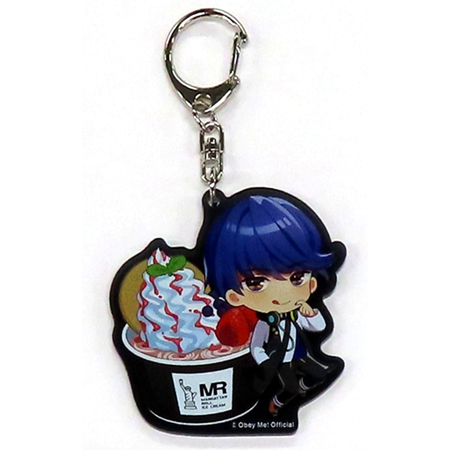 Leviathan Obey Me! Manhattan Roll Ice Cream Trading Acrylic Keychain [USED]