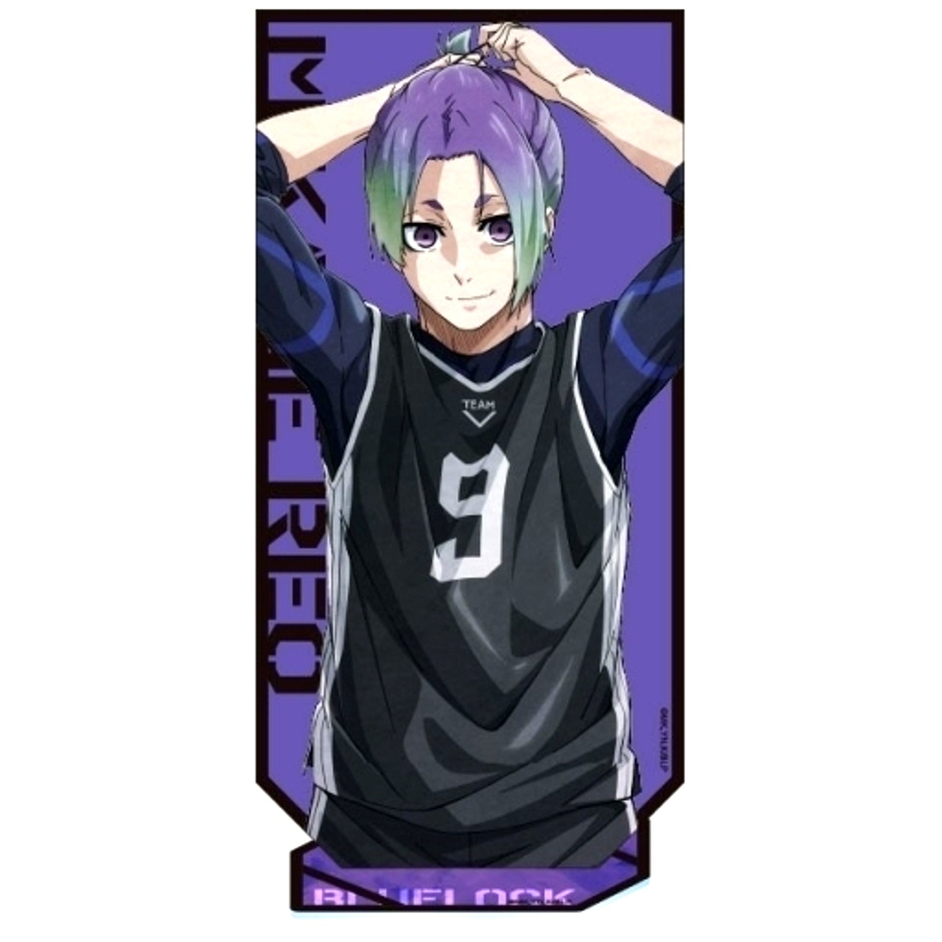 Reo Mikage BIG Acrylic Stand Blue Lock [USED]