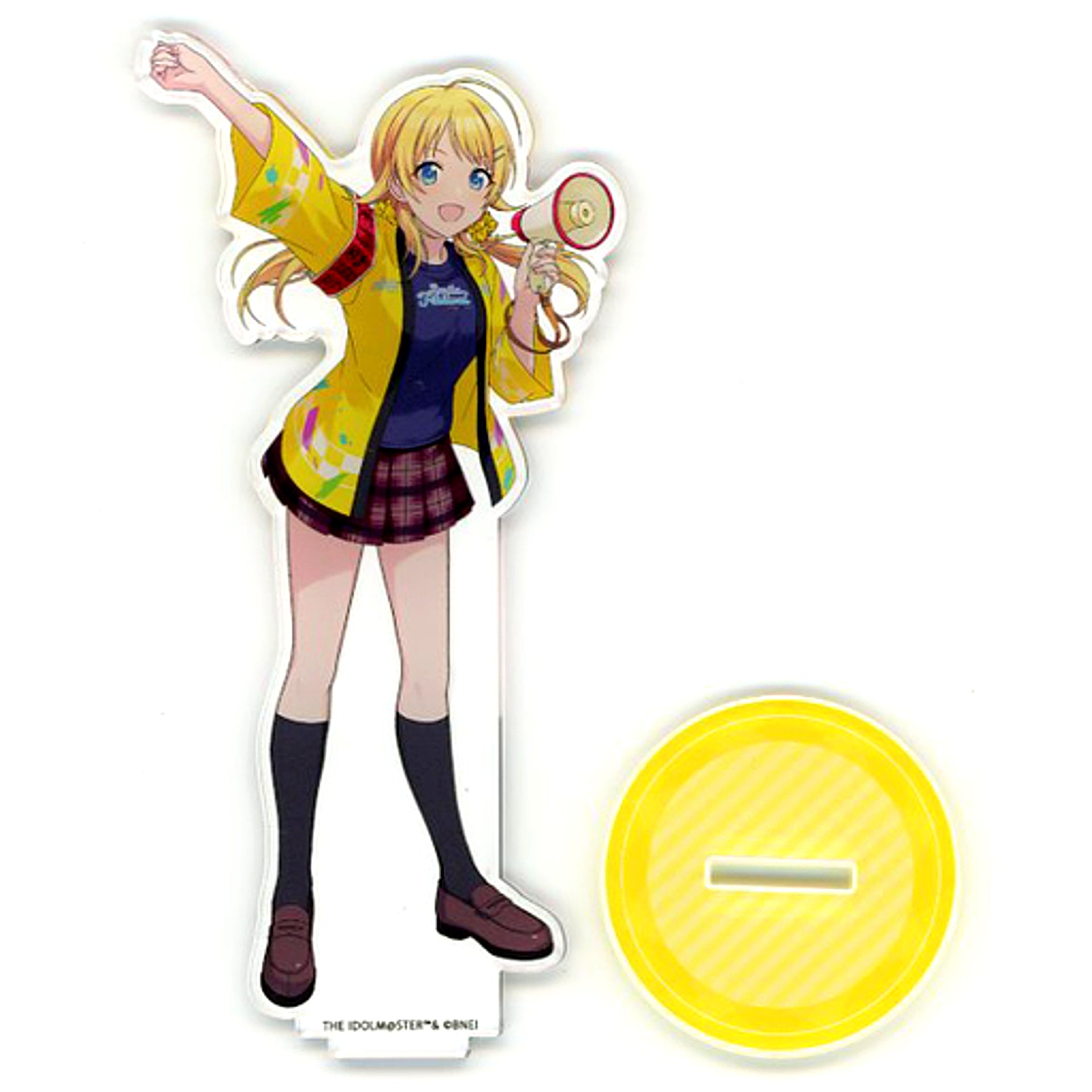 Meguru Hachimiya THE IDOLM@STER SHINY COLORS Acrylic Stand SMILE BASE CAFE SMILE FESTIVAL [USED]