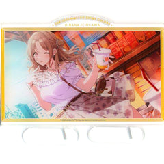Hinana Ichikawa Acrylic Art Board The Idolmaster Shiny Colors x SMILE BASE CAFE SMILE FESTIVAL [USED]