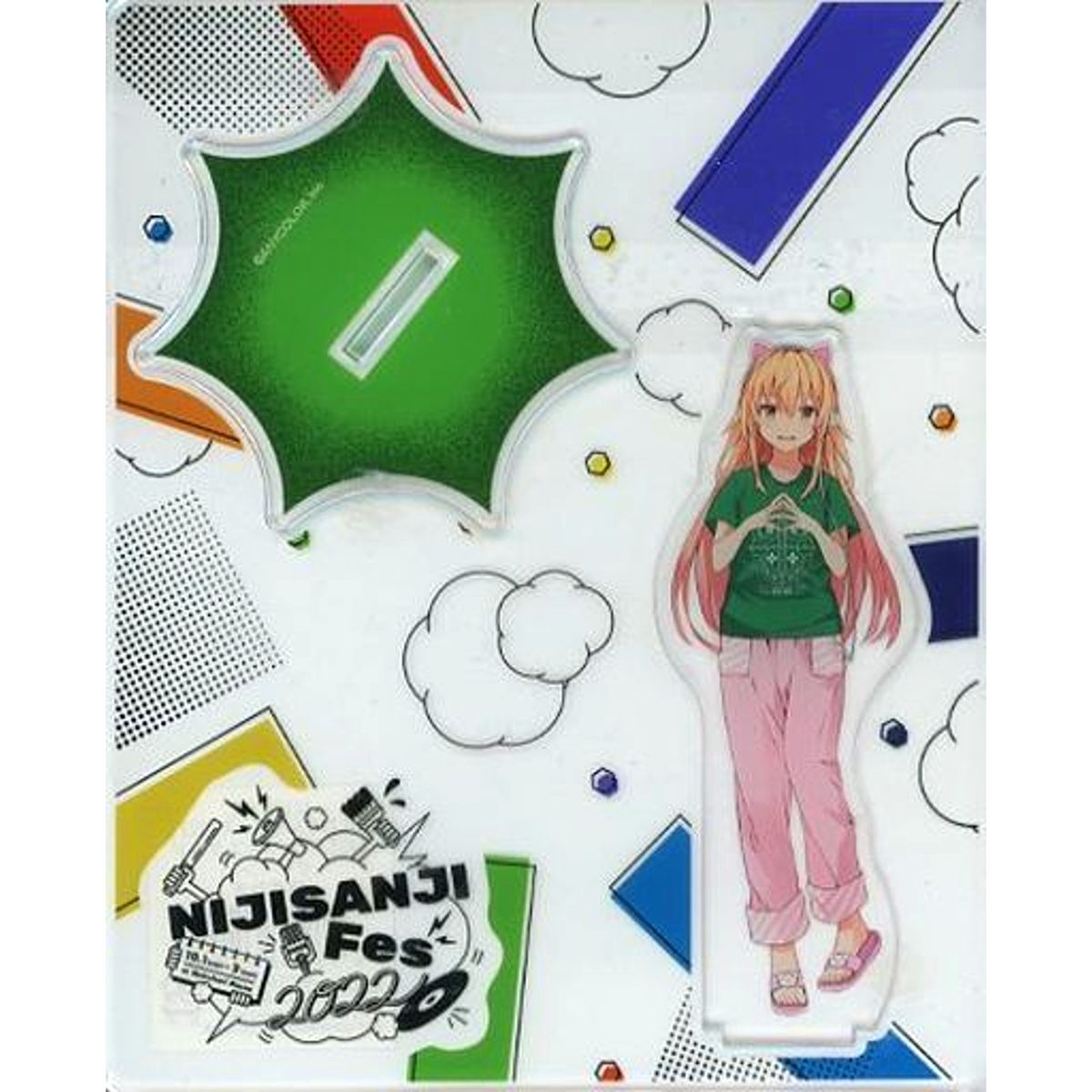 Ienaga Mugi Acrylic Stand Virtual YouTuber Nijisanji NIJISANJI FES 2022 [USED]