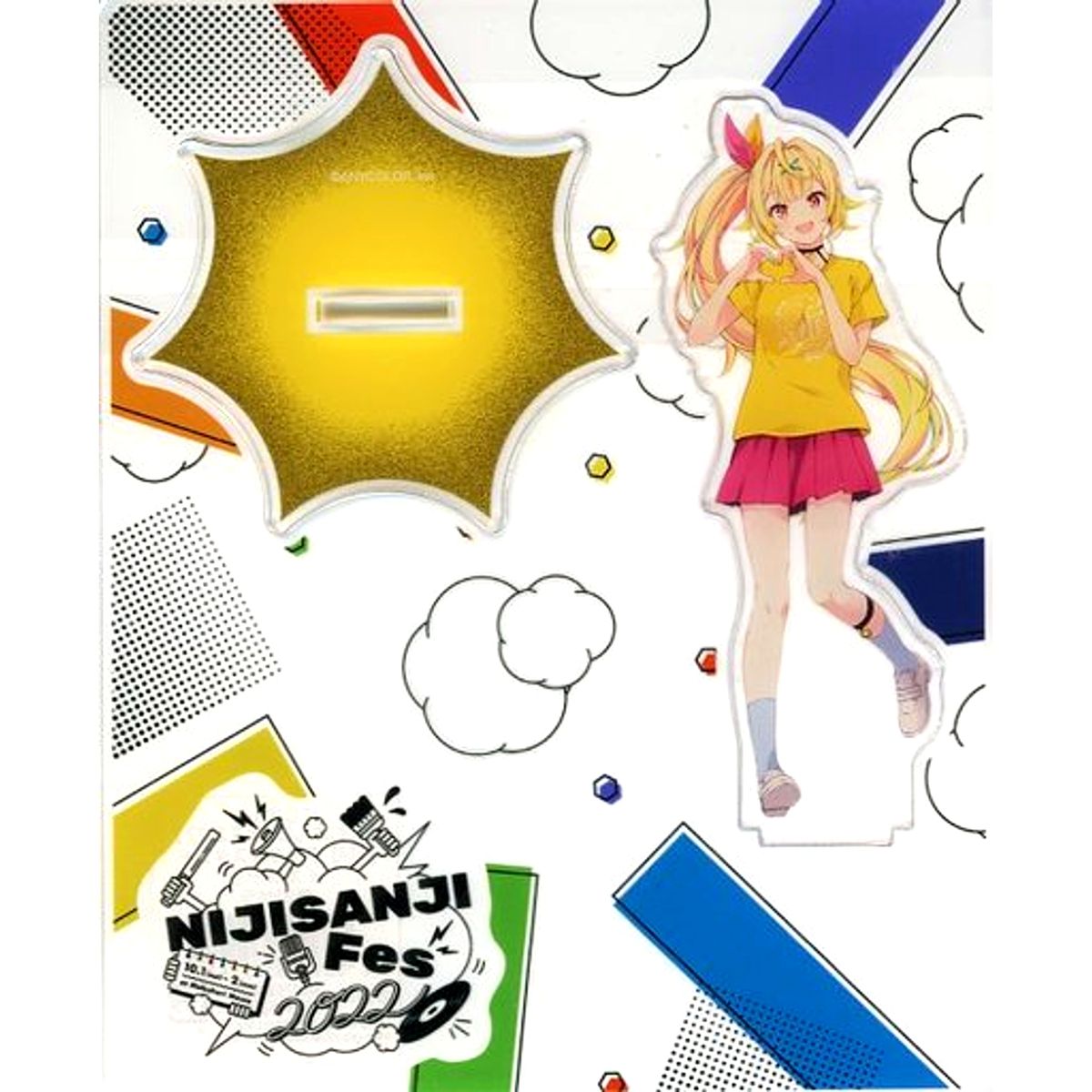Hoshikawa Sara Acrylic Stand Virtual YouTuber Nijisanji NIJISANJI FES 2022 [USED]